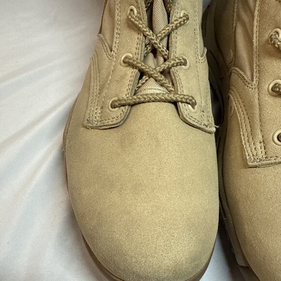 Rothco Desert Sand Lightweight Tactical High Boots Men 11 Military V-Max Leather - Picture 4 of 16